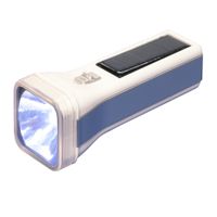 Linterna led Opalux 1w, recargable y panel solar, 500 mah