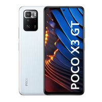 Celular Xiaomi Poco X3 GT 5G 256GB, 8GB RAM, cámara trasera 64MP y frontal 16MP, 6.6"", blanco