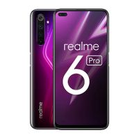 Celular Realme 6 Pro 128GB, 8GB ram, cámara principal 64MP + 12MP +8MP + 2MP, frontal 16MP, 6.6"", Snapdragon, rojo
