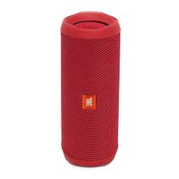 Parlante bluetooth JBL Flip 4 IPX7, máx. 12 horas, rojo