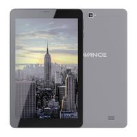 Tablet Advance SmartPad 10.1"", 16GB, 2GB RAM, cámara principal 5MP y frontal 2MP, Quad-Core, 5000 mAh, silver