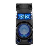 Parlante torre bluetooth Sony MHC-V43D luces fiesta, karaoke, FM, control remoto