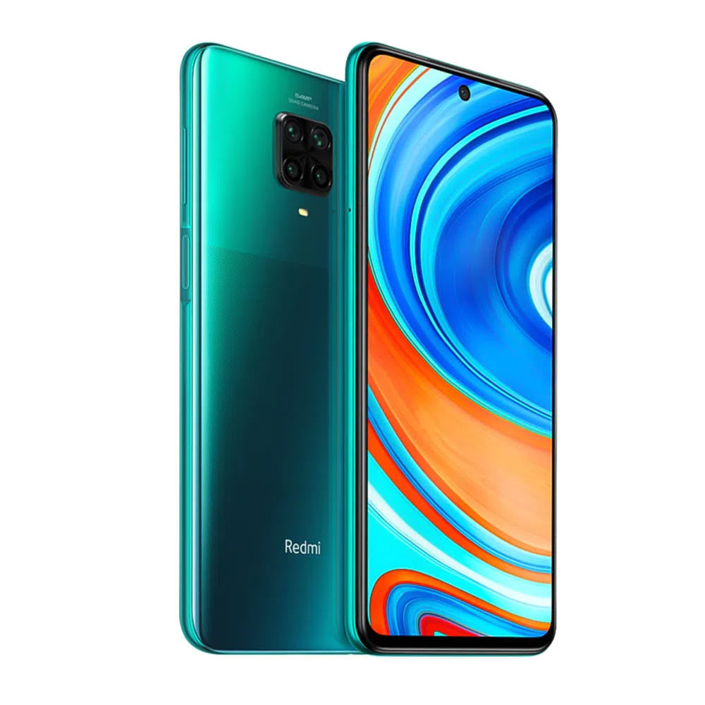 Imagen 2 del producto Celular Xiaomi Redmi Note 9 Pro 128GB, 6GB ram, cámara principal 64MP + 8MP + 5MP + 2MP, frontal 16MP, 6.67"", Snapdragon, verde