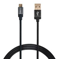 Cable micro usb a usb Duracell Le2290 1.8m, negro