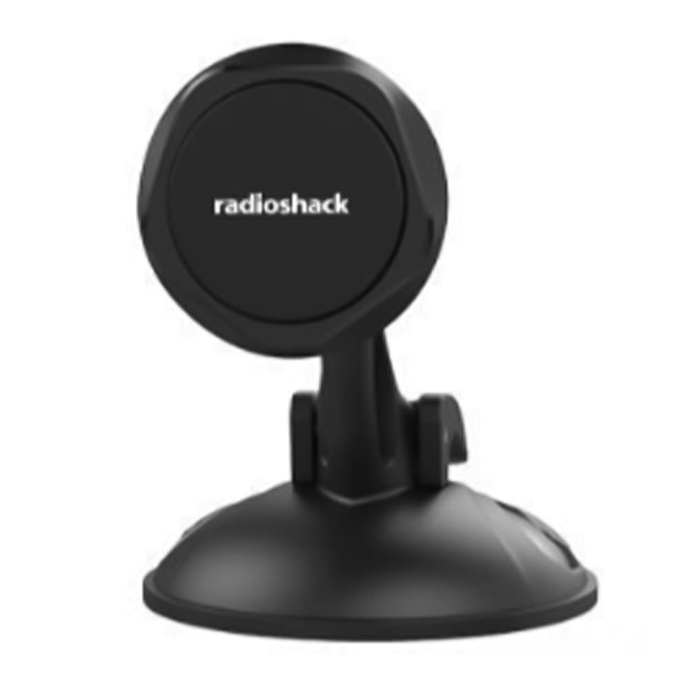 Imagen 2 del producto Soporte de celular para auto Radioshack magnético, negro