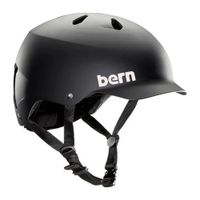 Casco Bern Watts EPS S carcasa ABS, espuma EPS, 52-55.5 cm, negro mate