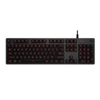 Teclado gamer alámbrico Logitech G413, conexión USB, mecánico, retroiluminado