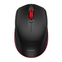 Mouse inalámbrico Coolbox Teraware I882BLACK 1600 dpi, 3 botones, negro