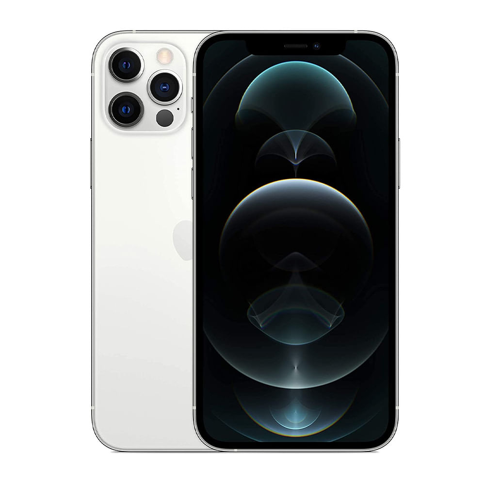 Imagen 1 del producto iPhone 12 Pro Max 128GB, 6GB RAM, cámara trasera 12MP y frontal 12MP, 6.7"", plateado