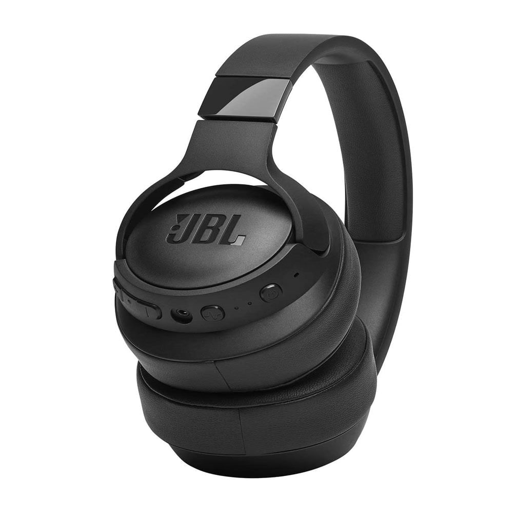 Imagen 2 del producto Audífonos con cancelación de ruido  JBL T750BT micrófono incorporado, máx. 15 horas, control de música y llamadas, negro