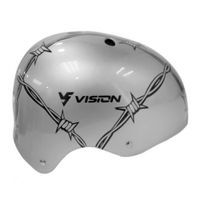 Casco Skate talla M color plateado, tamaño de cabeza: 52 a 54 cm