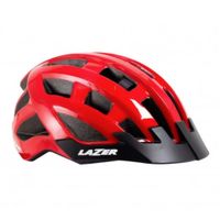 Casco Lazer Compact 54-61 cm rojo