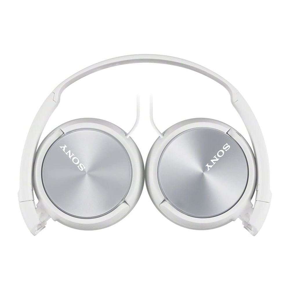 Imagen 2 del producto Audífonos on ear con micrófono Sony MDRZX310AP almohadillas acolchadas, conector 3.5 mm, control de llamadas, blanco