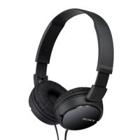 Audífonos on ear sin micrófono Sony MDR-ZX110 diseño plegable giratorio, conector 3.5 mm, negro