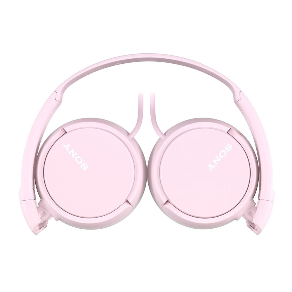 Imagen 2 del producto Audífonos on ear sin micrófono Sony MDR-ZX110 diseño plegable giratorio, conector 3.5 mm, rosado