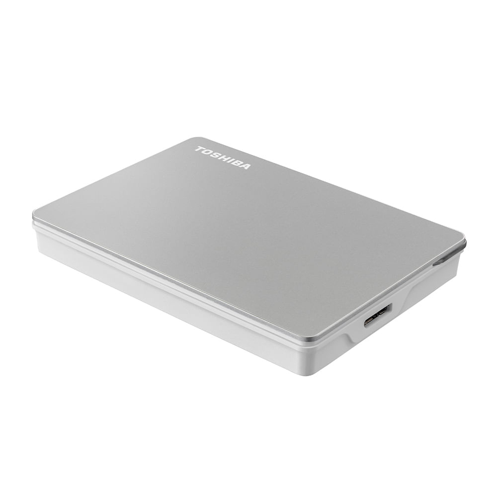 Imagen 2 del producto Disco duro externo Toshiba Canvio Flex 2TB, USB 3.2, silver