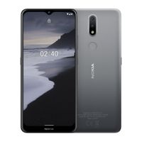 Celular Nokia 2.4 32GB, 2GB ram, cámara principal 13MP + 2MP, frontal 5MP, 6.5"", MediaTek, gris