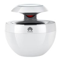 Parlante bluetooth portátil Huawei AM08 Little Swan máx. 4 horas, micrófono incorporado para llamadas, blanco