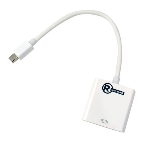 Adaptador Radioshack mini displayport a vga, hembra