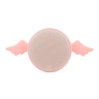 Parlante bluetooth portátil Coolbox Ángel batería recargable, rosado