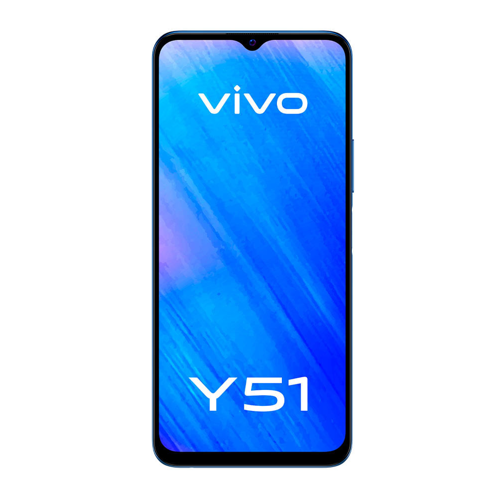 Imagen 2 del producto Celular Vivo Y51 128GB, 8GB ram, cámara principal 48MP + 8MP + 2MP, frontal 16MP, 6.58"", azul