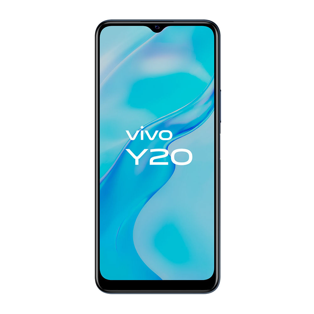Imagen 2 del producto Celular Vivo Y20 64GB, 4GB ram, cámara principal 13MP + 2MP + 2MP, frontal 8MP, 6.51"", negro obsidiana