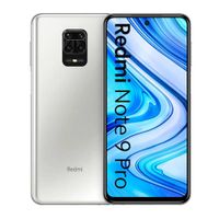 Celular Redmi Note 9 Pro 128GB, 6GB ram, cámara principal 64MP + 8MP + 5MP + 2MP, frontal 16MP, 6.67”, Snapdragon, blanco