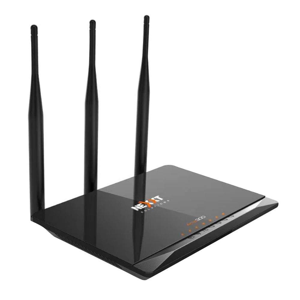 Imagen 2 del producto Router Nexxt Amp 300, banda 2.5GHz, 300Mbps, 3 antenas, 4 puerto LAN