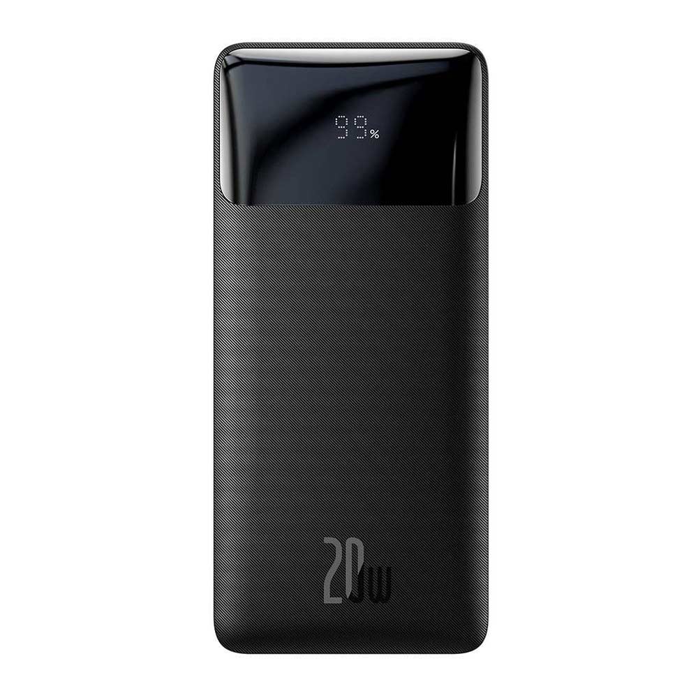 Imagen 2 del producto Batería externa Baseus Bipow Digital carga rápida, 10000 mAh, 20w, negro