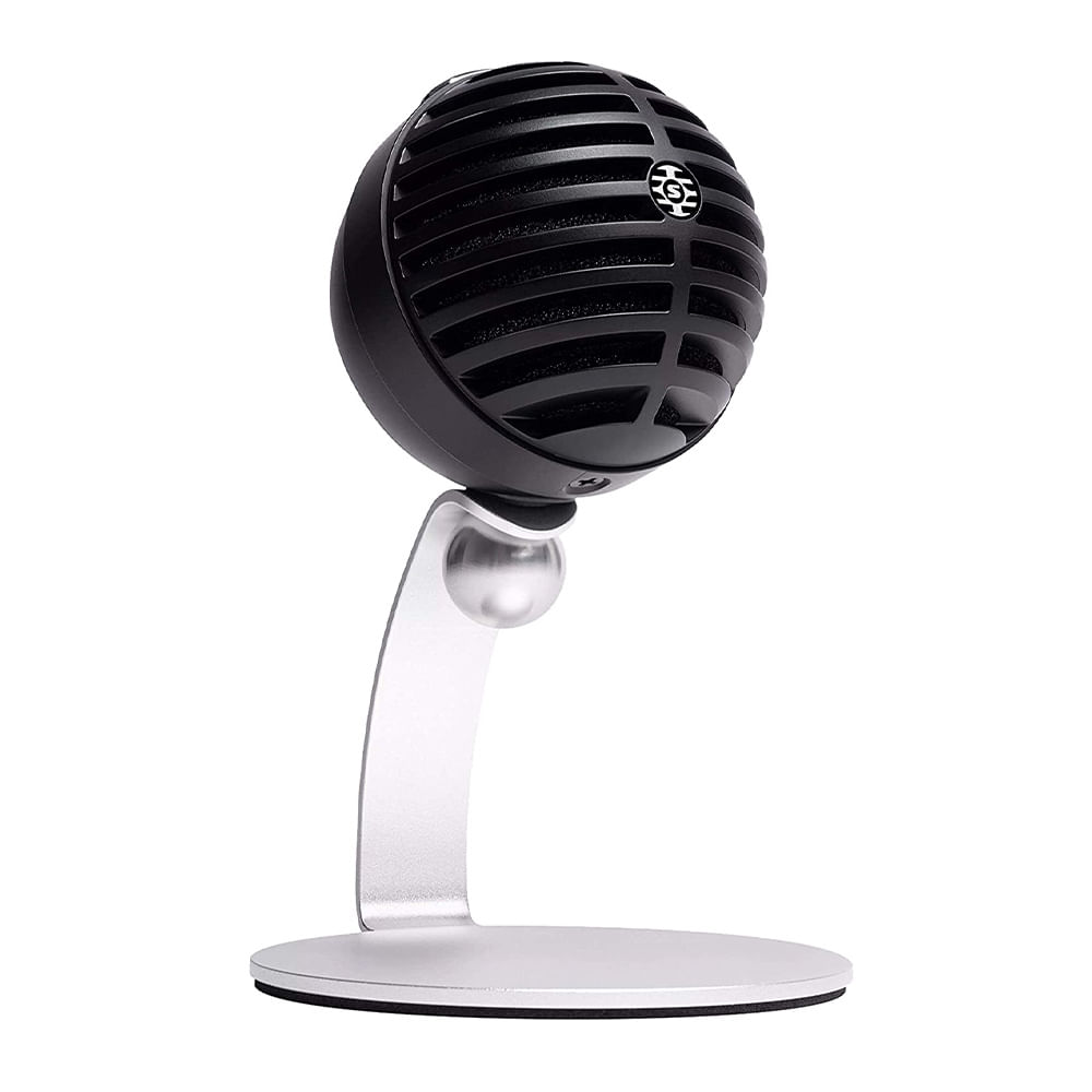 Imagen 1 del producto Micrófono Shure MV5C-USB, alámbrico, cardioide, cable 1m, negro