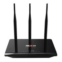 Router Nexxt Amp 300, banda 2.5GHz, 300Mbps, 3 antenas, 4 puerto LAN