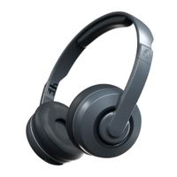 Audífonos bluetooth on ear Skullcandy Cassette micrófono incorporado, máx. 22 horas, control de música y llamadas, gris