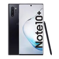 Celular Samsung Galaxy Note 10+ 256GB, 12GB RAM, cámara trasera 16MP y frontal 10MP, 6.8"", Exynos, negro