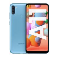 Celular Samsung Galaxy A11, 32GB, 2GB RAM, cámara trasera 13MP y frontal 8MP, 6.4"", Exynos, azul