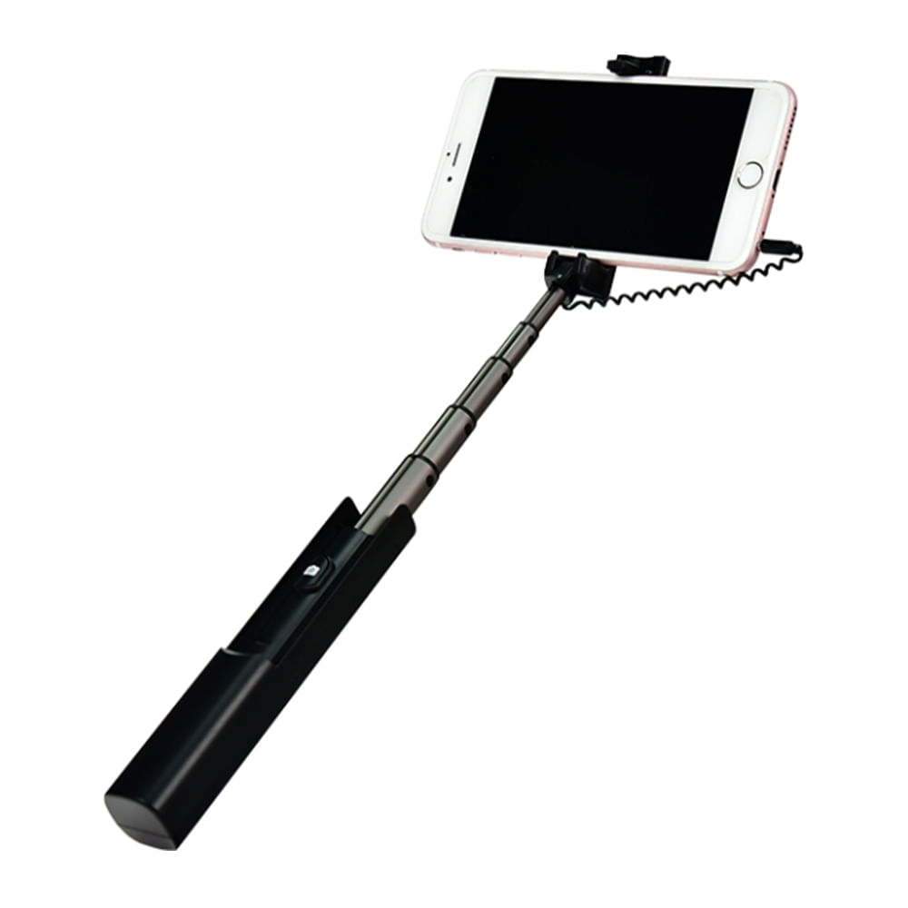 Imagen 2 del producto Selfie stick Philips DLK3613N, bluetooth, hasta 77.5cm, aluminio, negro