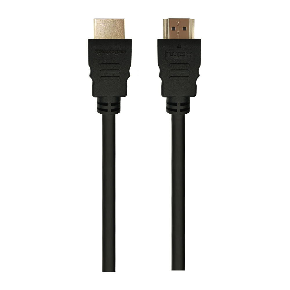 Cable HDMI Radioshack 2.0 4k, macho a macho, con ethernet, 1.8 m