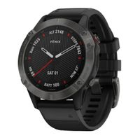 Smartwatch Garmin Fenix 6 PRO, gps, resistente al agua 10ATM, máx. 14 días, negro