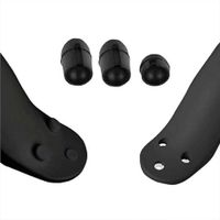 Set de tapones para tornillos de tapabarro posterior New Image x3 para Xiaomi M365 goma
