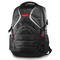 Mochila Targus Strike gaming para laptop 17.3"", funda impermeable, negro
