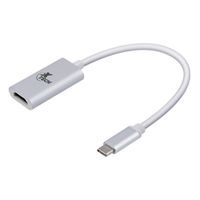 Adaptador Xtech tipo C macho a HDMI hembra, blanco