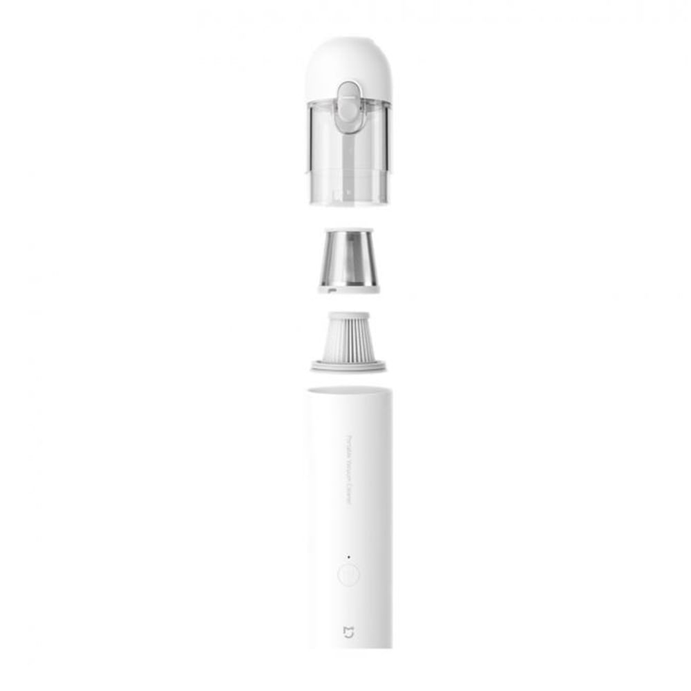 Imagen 2 del producto Aspiradora de mano Xiaomi Mi Vacuum Cleaner Mini, inalámbrica, 2 velocidades, blanco
