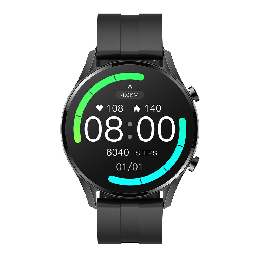 Imagen 2 del producto Smartwatch Imilab W12, pantalla 1.32"", 13 modos deportivos, IP68, bluetooth, 330 mAh, negro