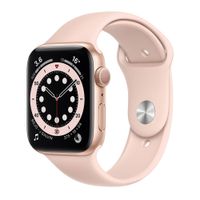 Smartwatch Apple Watch Series 6 gps, resistente al agua, modos deportivos, máx. 18 horas, 40mm, golden rose