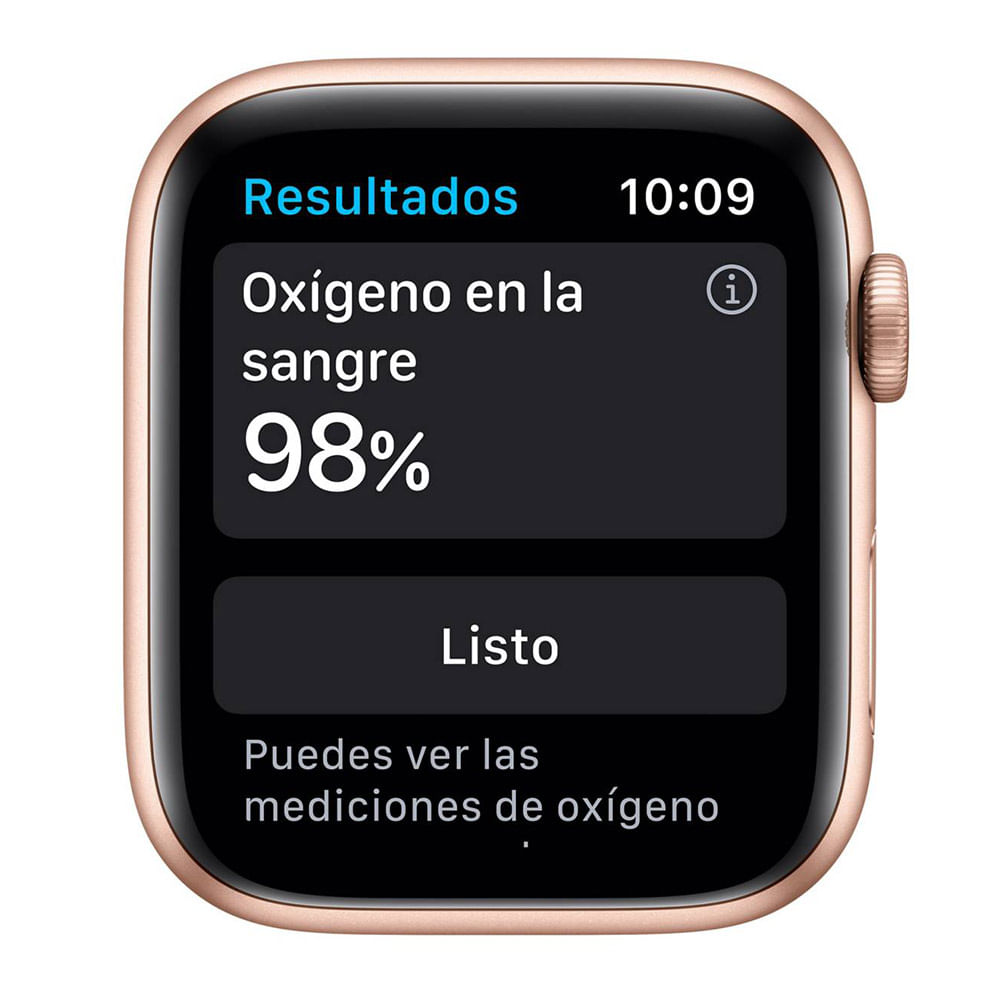 Imagen 2 del producto Smartwatch Apple Watch Series 6 gps, resistente al agua, modos deportivos, máx. 18 horas, 40mm, golden rose