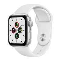 Smartwatch Apple Watch Series SE gps, resistente al agua, modos deportivos, máx. 18 horas, 44mm, silver blanco