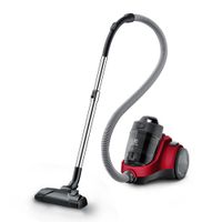 Aspiradora sin bolsa Electrolux EAS31 1800W, filtro lavable antialérgico, rojo