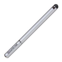 Lápiz iSound Elite Stylus 2 en 1, función lapicero, iPad y otras pantallas táctiles, silver
