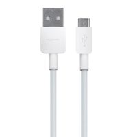 Cable micro usb a usb Huawei, 1 m, para carga y transferir datos, blanco