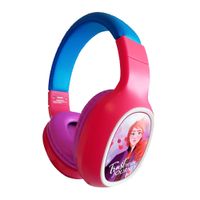 Audífonos on ear sin micrófono Lol Surprise Kid almohadillas acolchadas, conector 3.5 mm, celeste