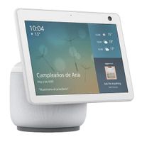 Pantalla inteligente Amazon Echo Show 10 3ra generación, HD 10.1"", control táctil, control voz, Alexa, con movimiento, blanco
